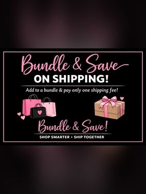 Use The Bundle Feature & Save On Shipping